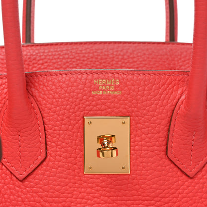 Hermes Togo Birkin 30 Rouge Pivoine 6 of 10