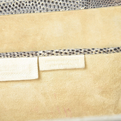 Nancy Gonzalez Lizard Clutch Beige 11 of 11