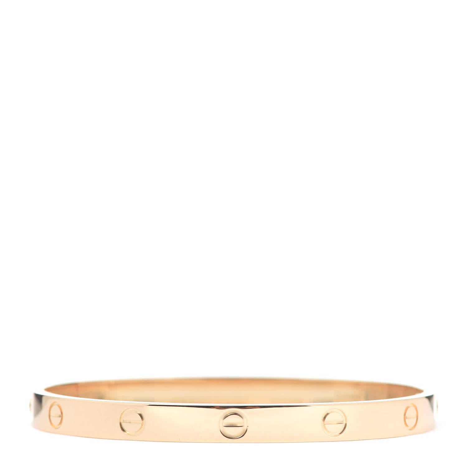Cartier 18K Yellow Gold LOVE Bracelet 19 3 of 7