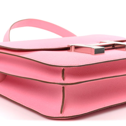 Hermes Epsom Constance 24 Rose Confetti 9 of 10