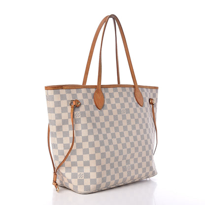 Louis Vuitton Damier Azur Neverfull MM 3 of 19