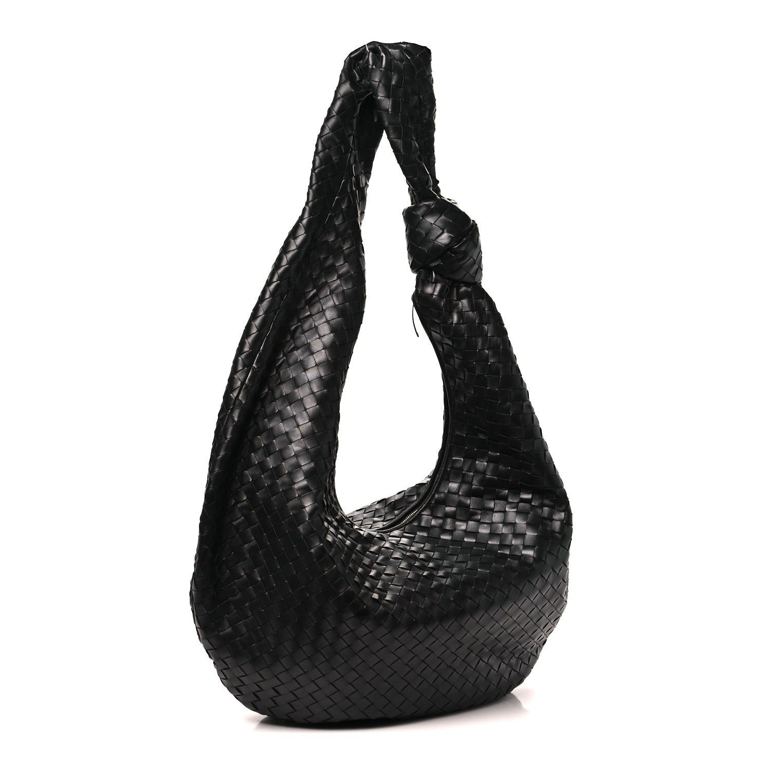 Bottega Veneta Nappa Intrecciato Maxi Jodie Black 3 of 9