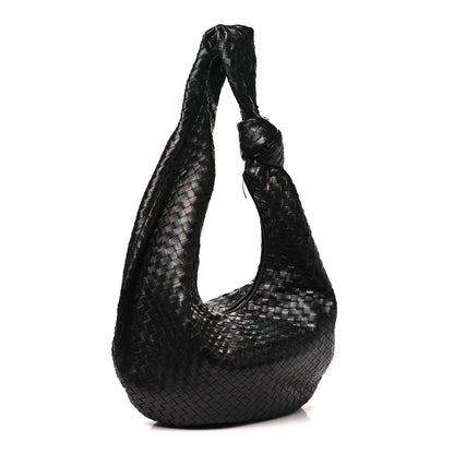 Bottega Veneta Nappa Intrecciato Maxi Jodie Black 3 of 9