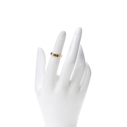 Cartier 18K Yellow Gold 3.5mm LOVE Wedding Band Ring 48 4.5 2 of 4