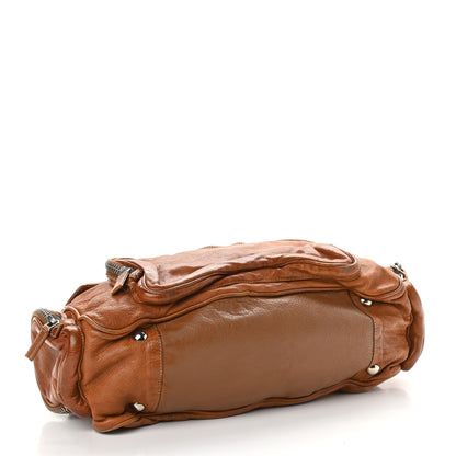 Prada Washed Buffalo Bag Cuoio 4 of 9
