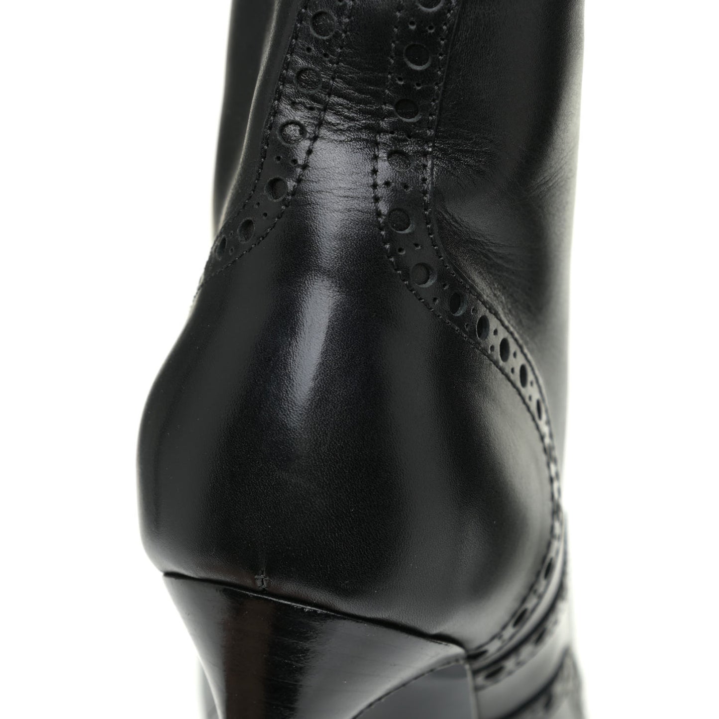 Nappa Tribtoo 105 Lace Up Booties 39 Black