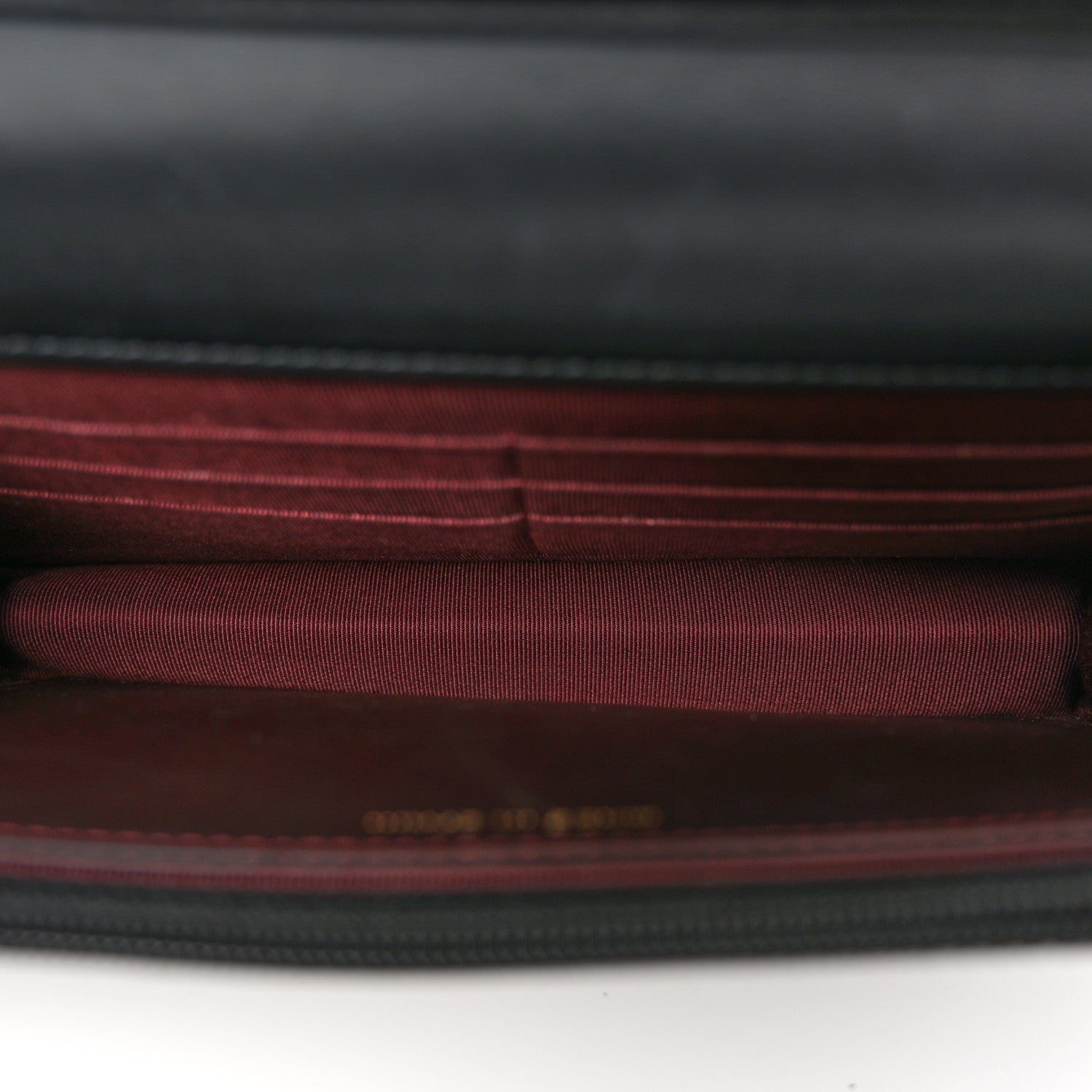 Chanel Aged Calfskin Quilted Reissue Wallet On Chain WOC Black 5 of 11