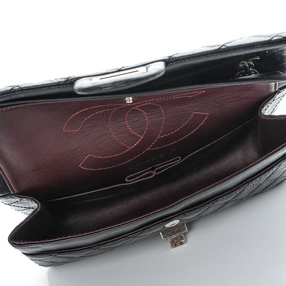 Chanel Aged Calfskin Quilted 2.55 Reissue 225 Flap Black 7 of 7