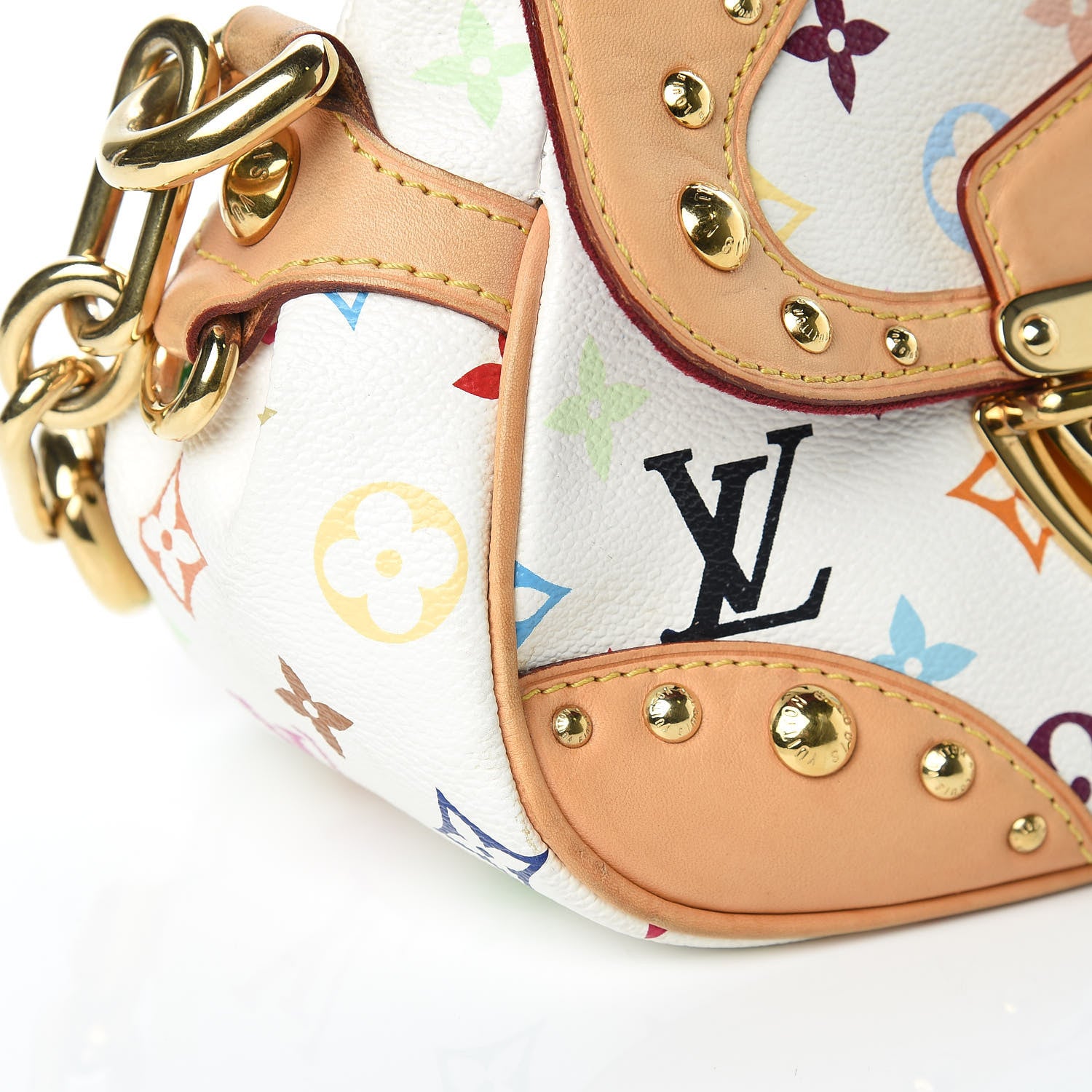 Louis Vuitton Monogram Multicolor Marilyn White 10 of 13