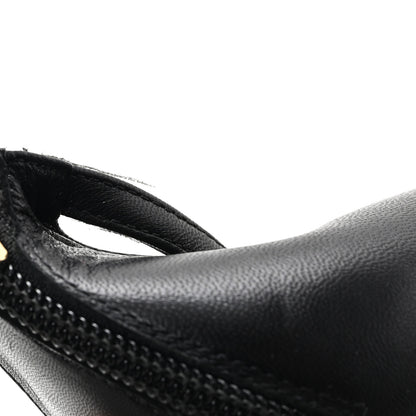 Jimmy Choo Calfskin Saoni 100 Pumps 39.5 Black 10 of 10