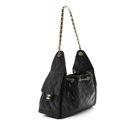 Chanel Caviar Quilted Small Chanel 25 Handbag Black 3 of 12