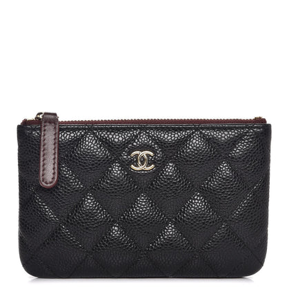 Chanel Caviar Quilted Small Cosmetic Case Black 1 of 8