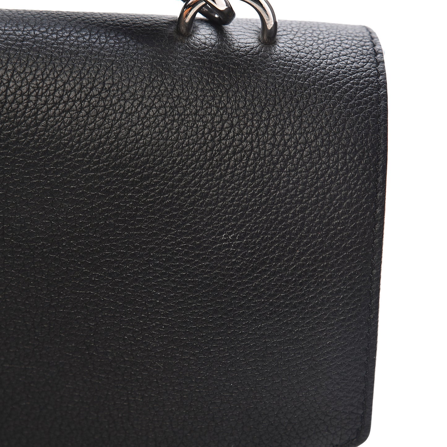 Soft Calfskin My Lockme Top Handle Black