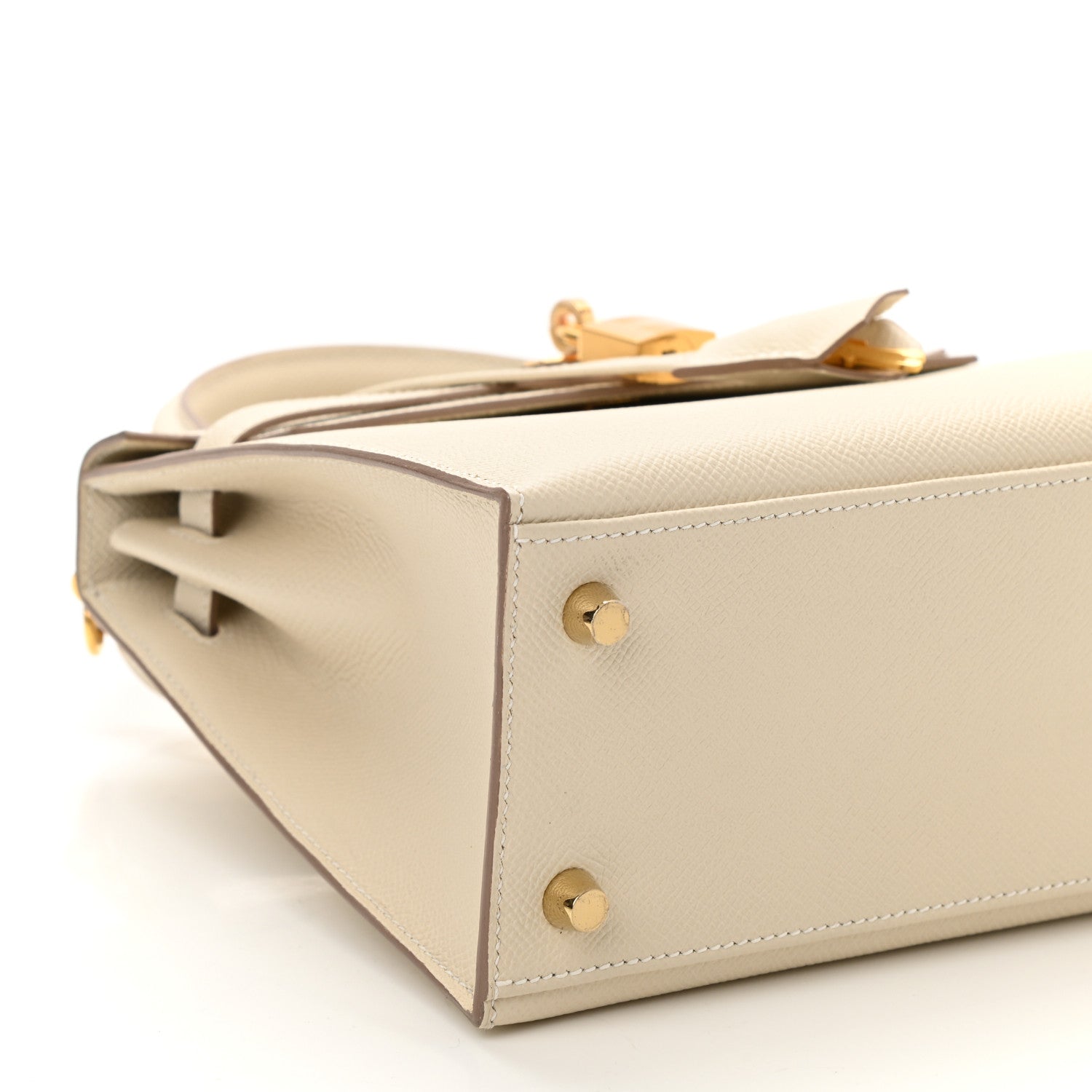 Hermes Epsom Kelly Sellier 25 Craie 9 of 11