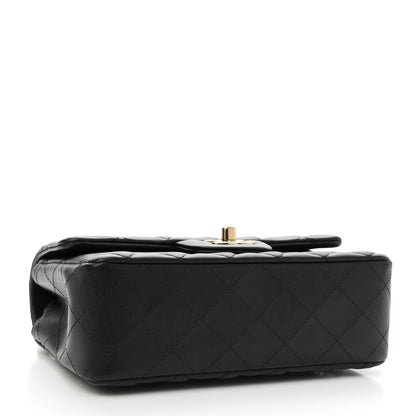 Chanel Lambskin Quilted Mini Rectangular Flap Black 4 of 11