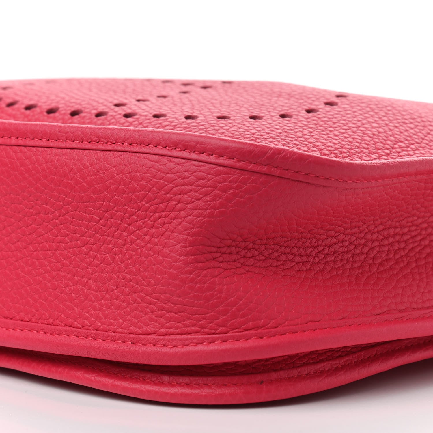 Hermes Taurillon Clemence Evelyne III PM Rose Extreme 10 of 11