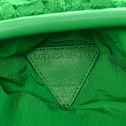 Bottega Veneta Sponge Fabric The Pouch Clutch Grass 7 of 8