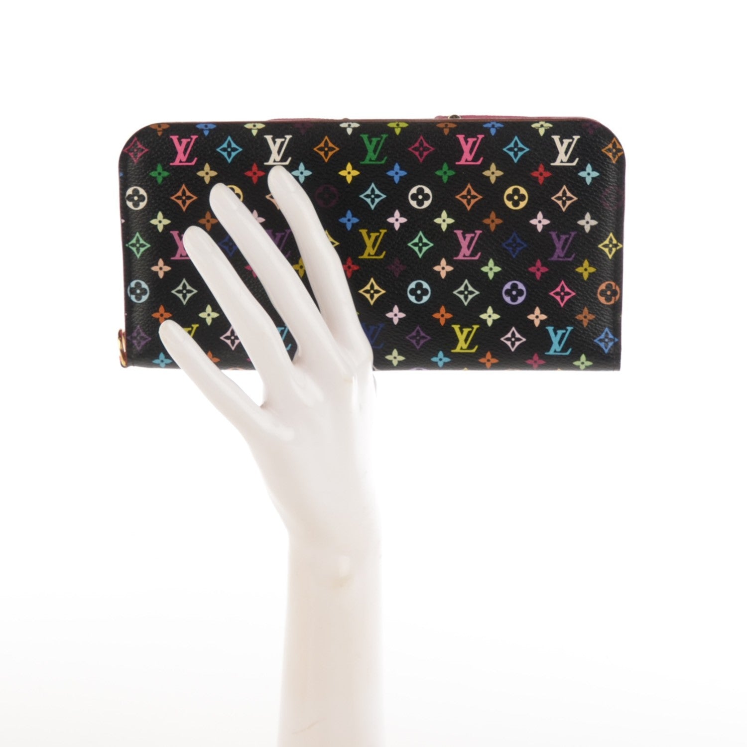 Louis Vuitton Monogram Multicolor Insolite Wallet Noir Grenade 2 of 7