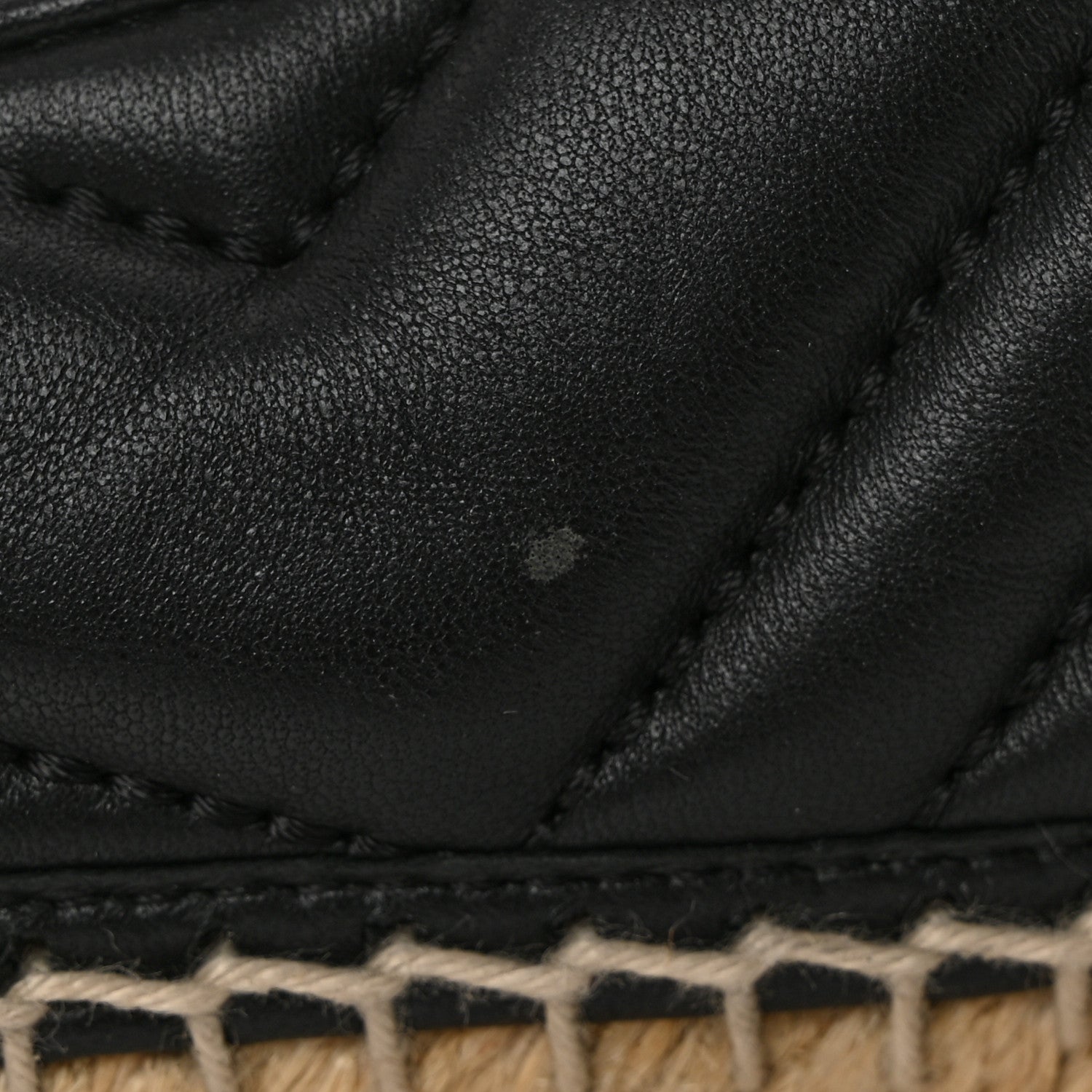 Gucci Nappa Matelasse GG Marmont Espadrilles 39.5 Black 13 of 14