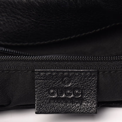 Gucci Monogram Large New Ladies Web Hobo Black 6 of 15