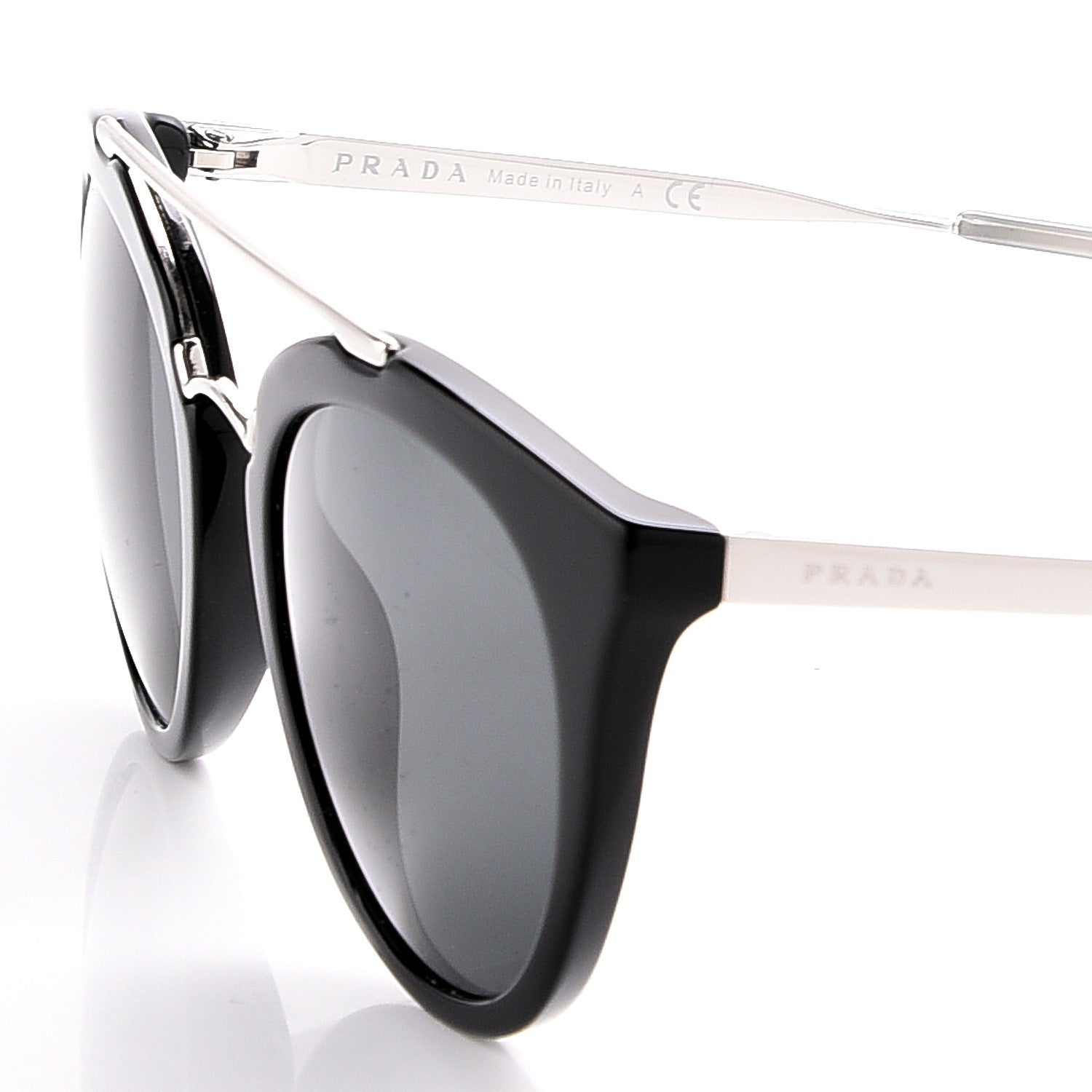 Prada Cinema Sunglasses SPR 23S Black 5 of 8