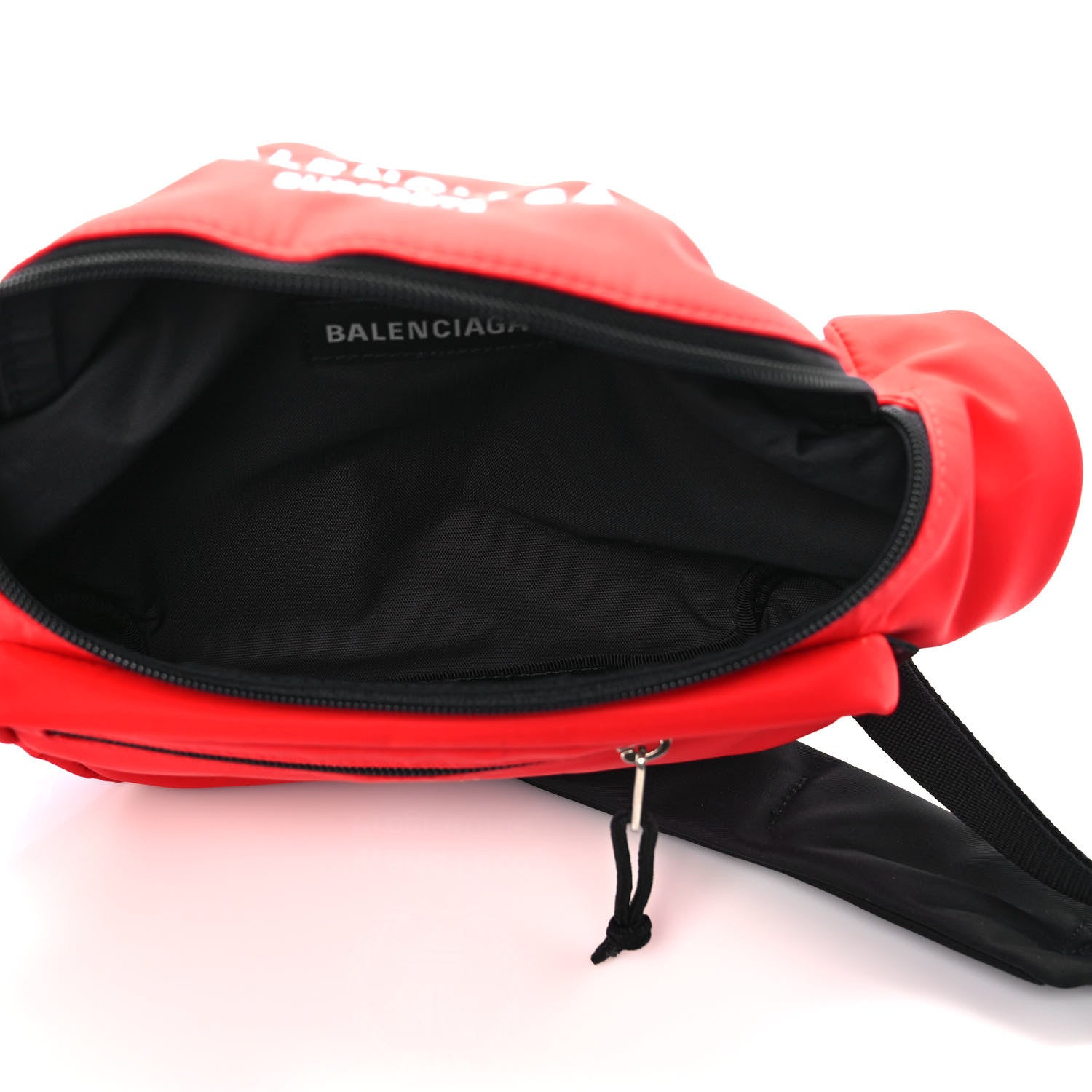 Balenciaga Nylon WFP Belt Bag Red 4 of 8
