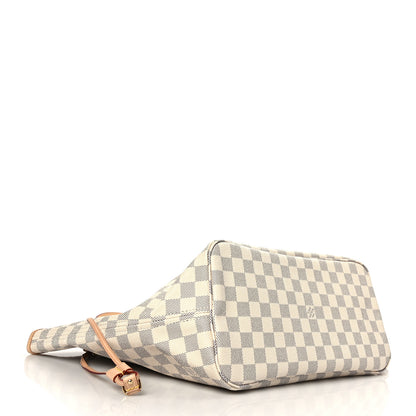 Louis Vuitton Damier Azur Neo Neverfull MM Rose Ballerine 4 of 8