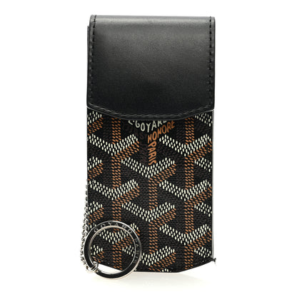 Goyard Goyardine Portier GM Key Pouch Black 1 of 6
