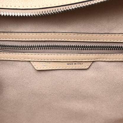 Celine Drummed Calfskin Mini Luggage Dune 6 of 9