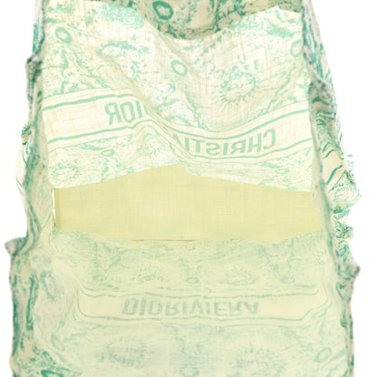 Christian Dior Canvas Dioriviera Toile de Jouy Soleil Tote Aquamarina 5 of 10