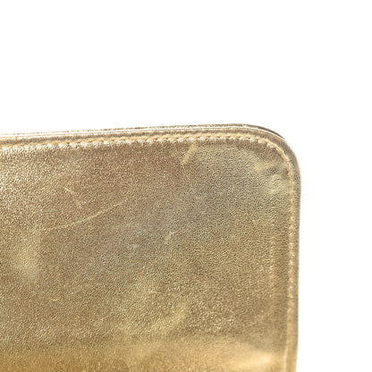 Chanel Lambskin Quilted Tassel Clutch Gold 11 of 15