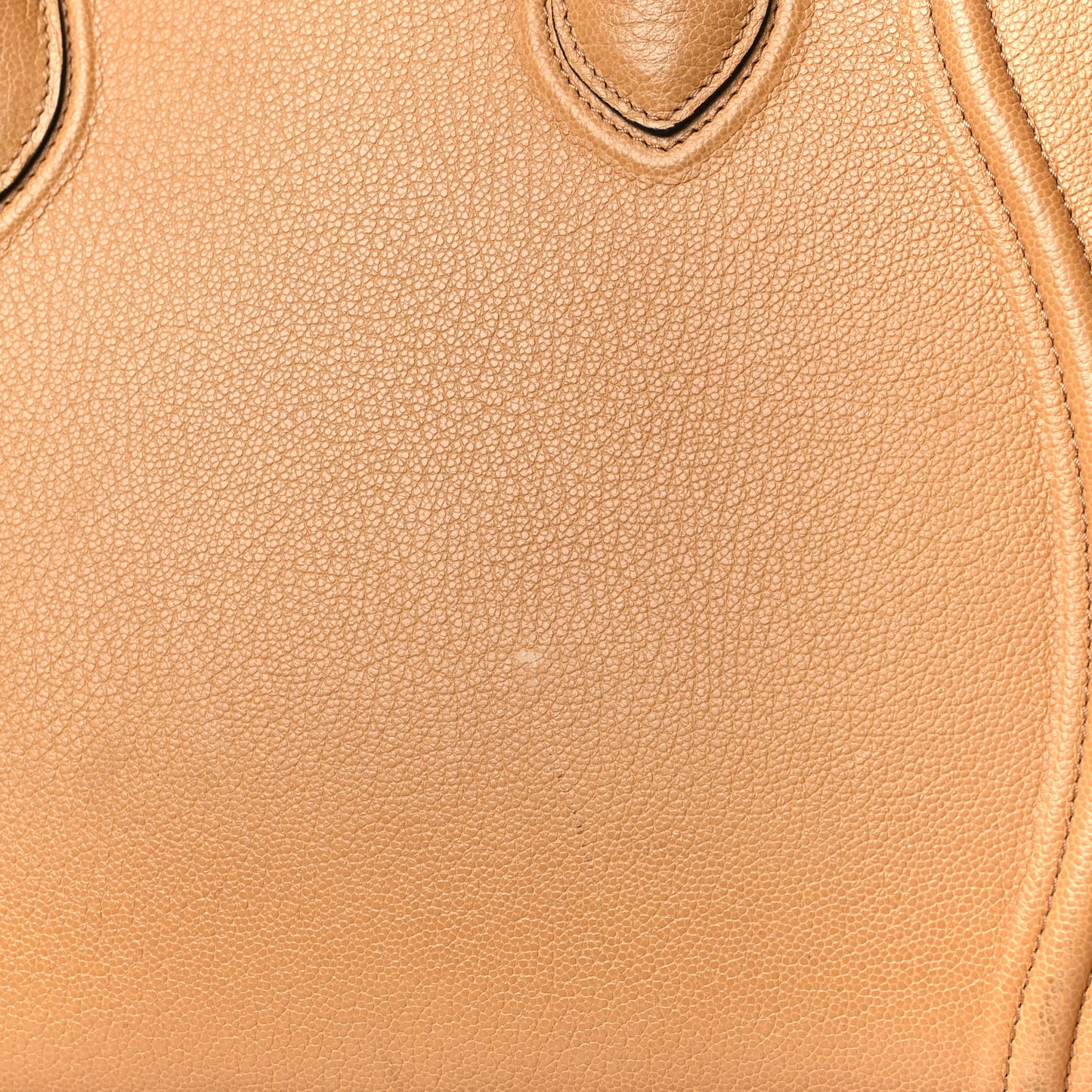 Baby Grained Calfskin Medium Phantom Luggage Camel