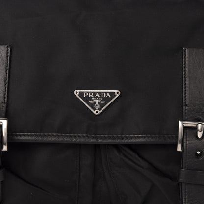 Prada Nylon Vela Messenger Bag Black 10 of 10