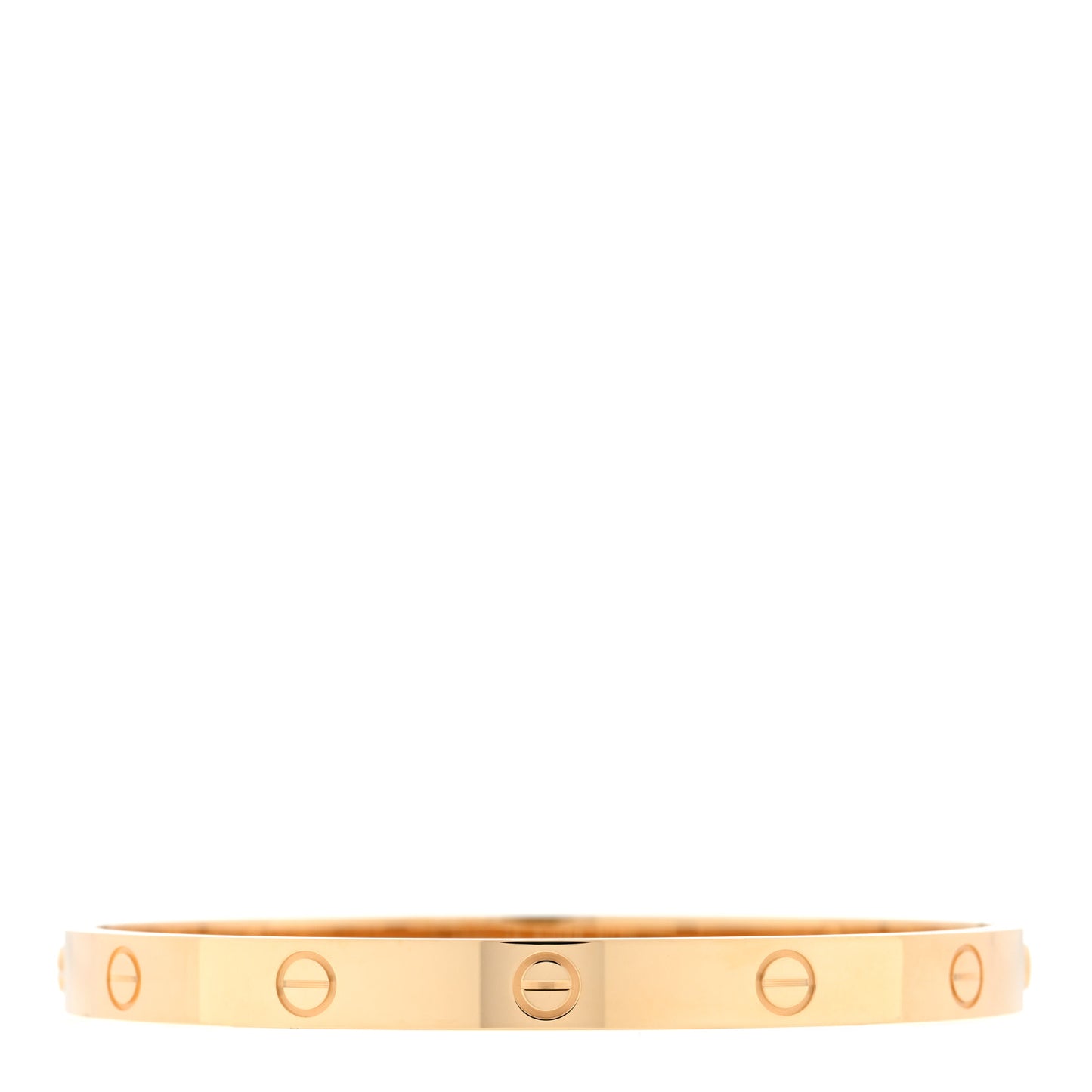 18K Yellow Gold LOVE Bracelet 19