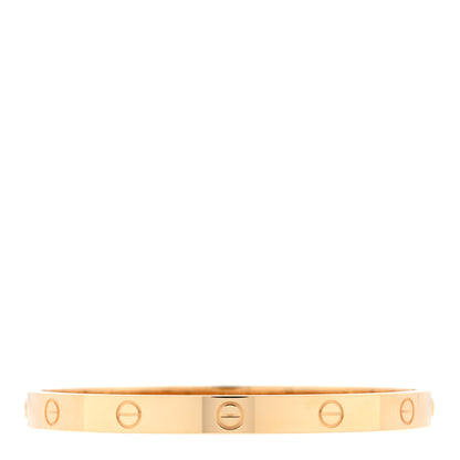 Cartier 18K Yellow Gold LOVE Bracelet 19 2 of 5