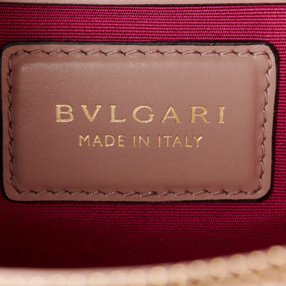 Bulgari Calfskin Serpenti Forever Shoulder Bag Light Pink 6 of 12