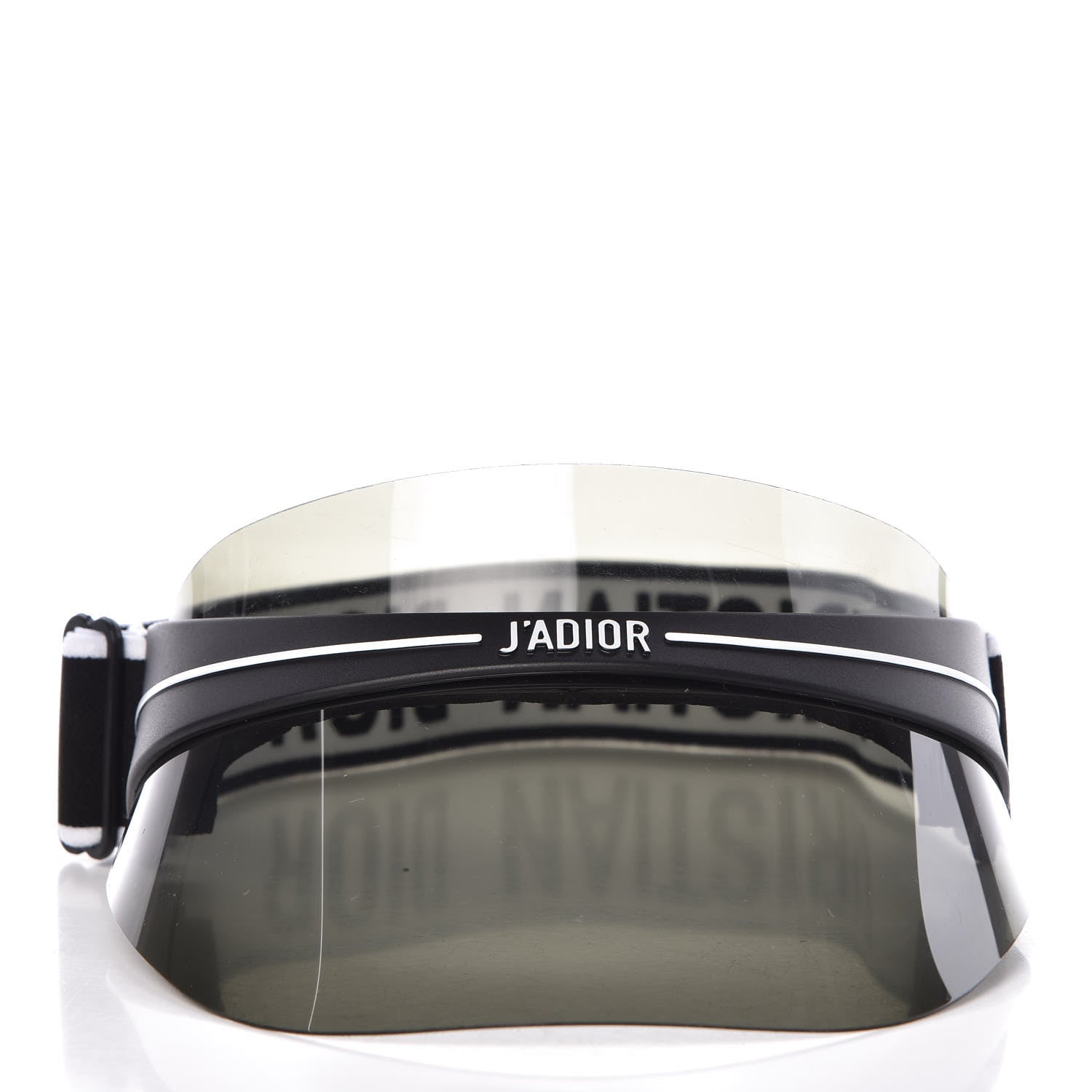 Christian Dior Mirrored DiorClub1 Sun Visor Black 3 of 9