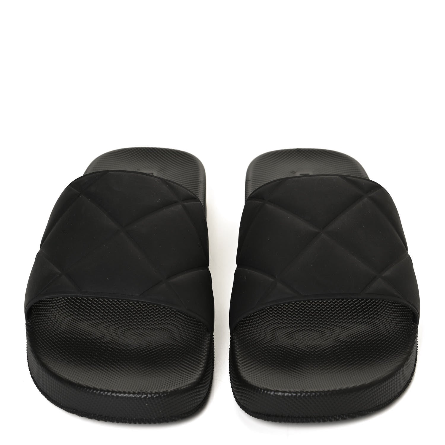 Bottega Veneta Rubber The Slider Sandals 40 Black 5 of 9
