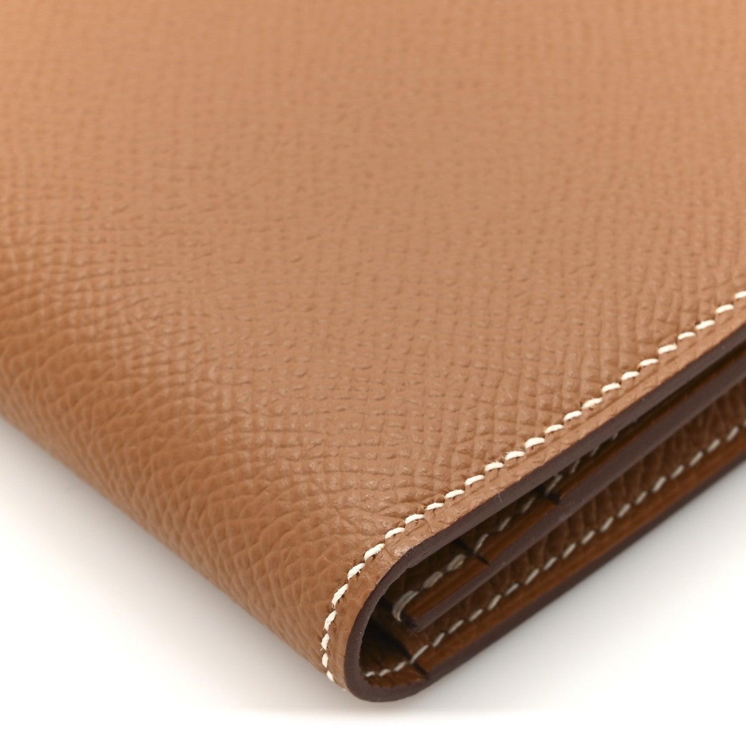 Hermes Epsom Bearn Gusset Wallet Gold 9 of 9