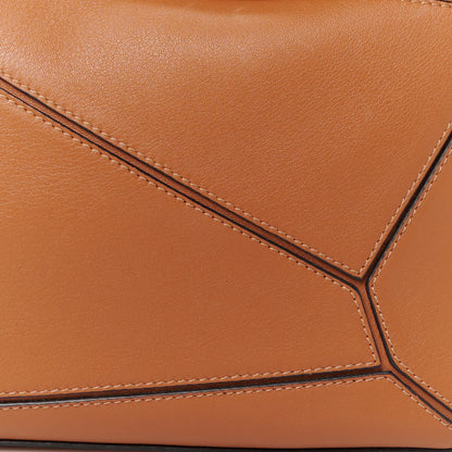 Loewe Calfskin Medium Puzzle Bag Tan 9 of 11