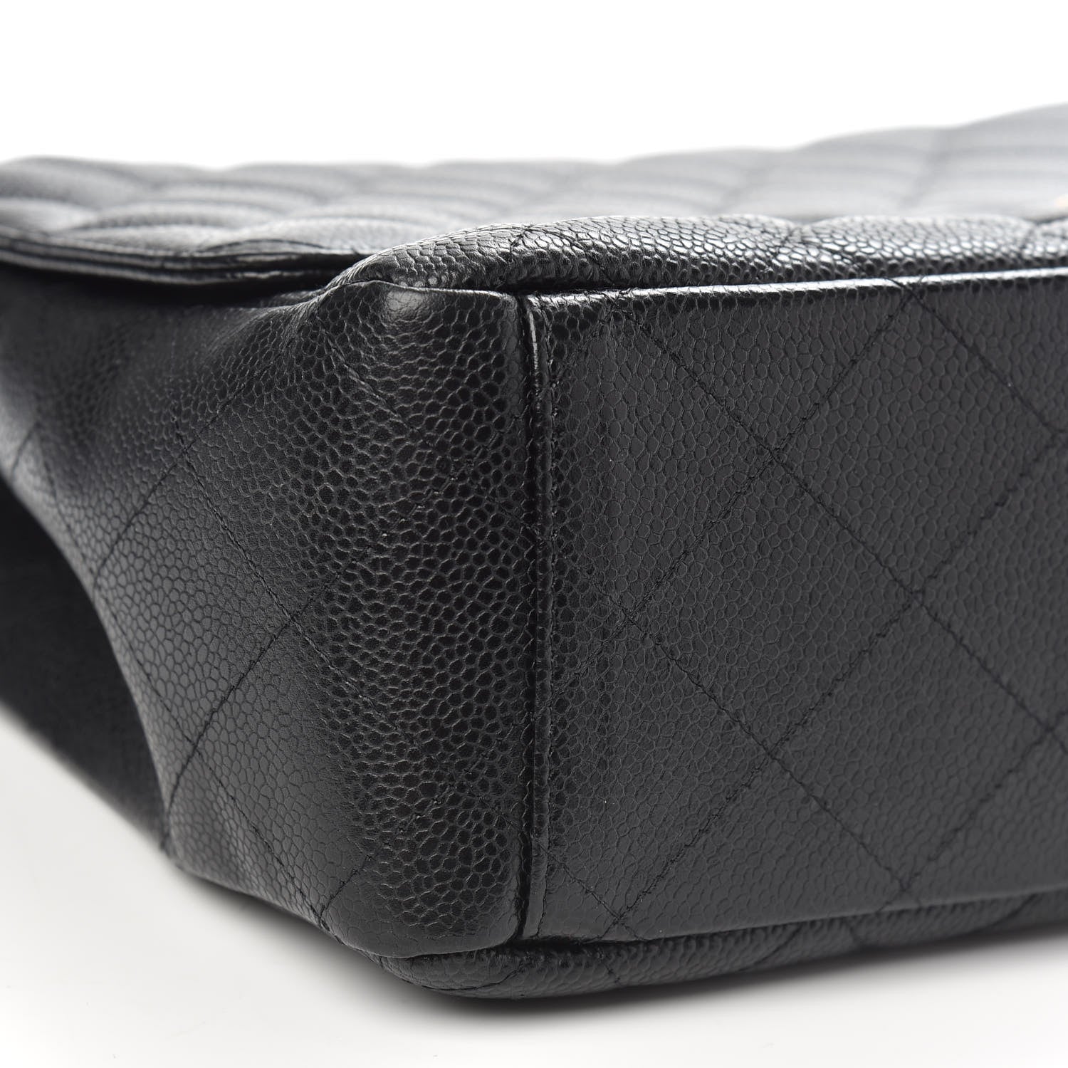 Chanel Caviar Quilted Maxi Single Flap Black 9 of 12