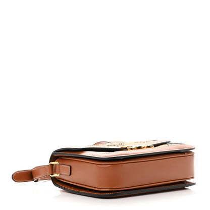Celine Canvas Calfskin Triomphe Embroidered Medium Triomphe Bag Tan 4 of 13