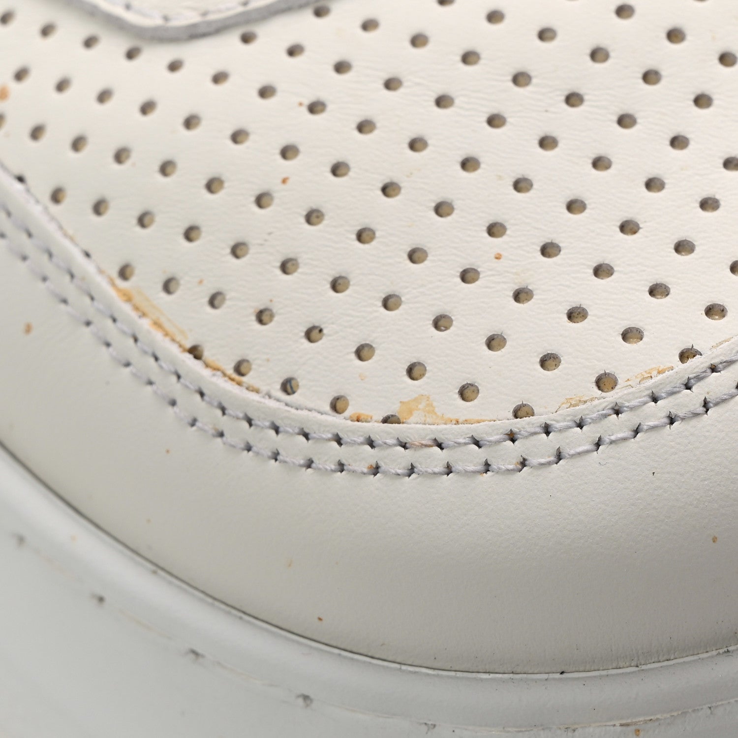 Gucci Calfskin Web Mens Ace Sneakers 9 White Blue 12 of 16