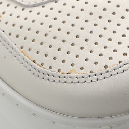 Gucci Calfskin Web Mens Ace Sneakers 9 White Blue 12 of 16