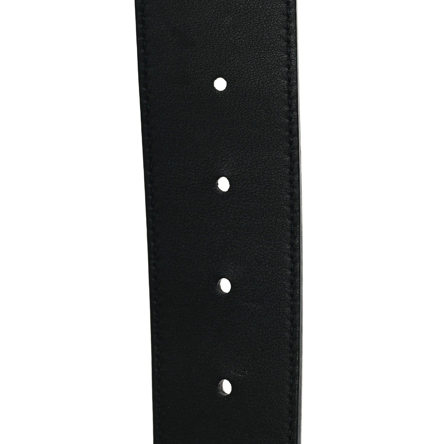 Gucci Textured Calfskin Double G 40mm Belt 110 44 Black 4 of 5