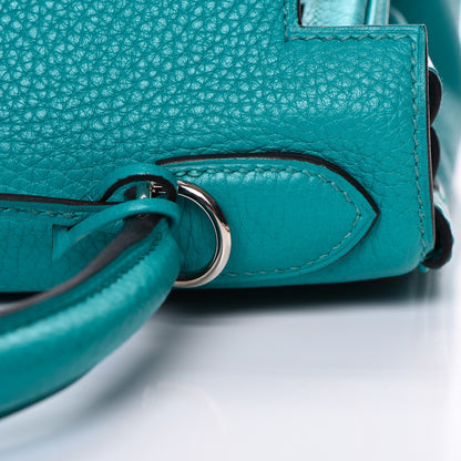 Hermes Taurillon Clemence Kelly Retourne 28 Bleu Paon 13 of 27