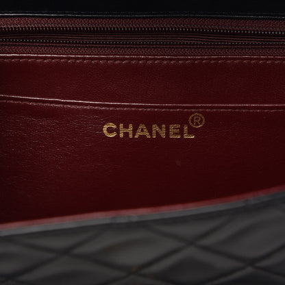 Chanel Lambskin Quilted XL Jumbo Single Flap Black 19 of 23