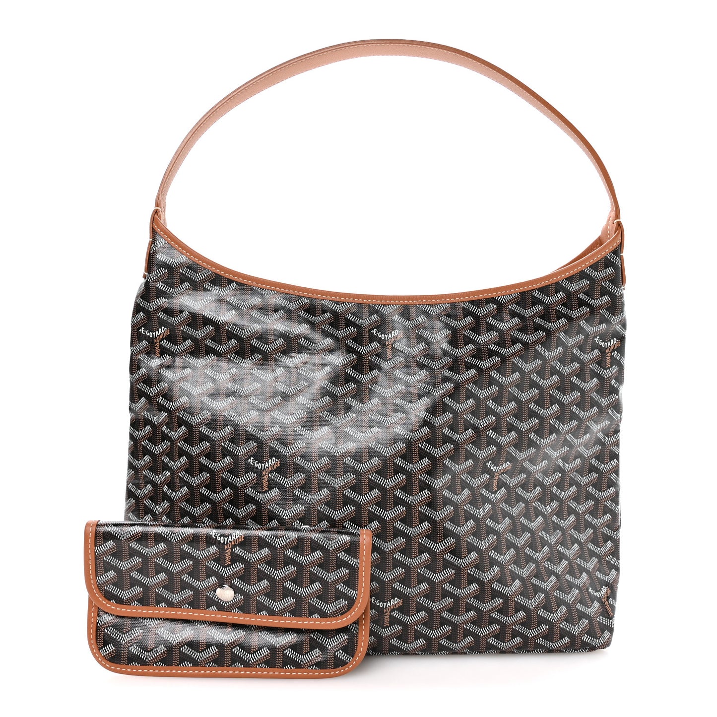 Goyardine Boheme Hobo Black Gold