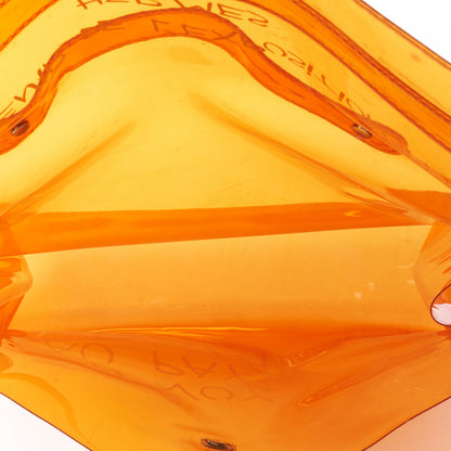 Hermes Vinyl Souvenir De L'Exposition Kelly Orange 4 of 7