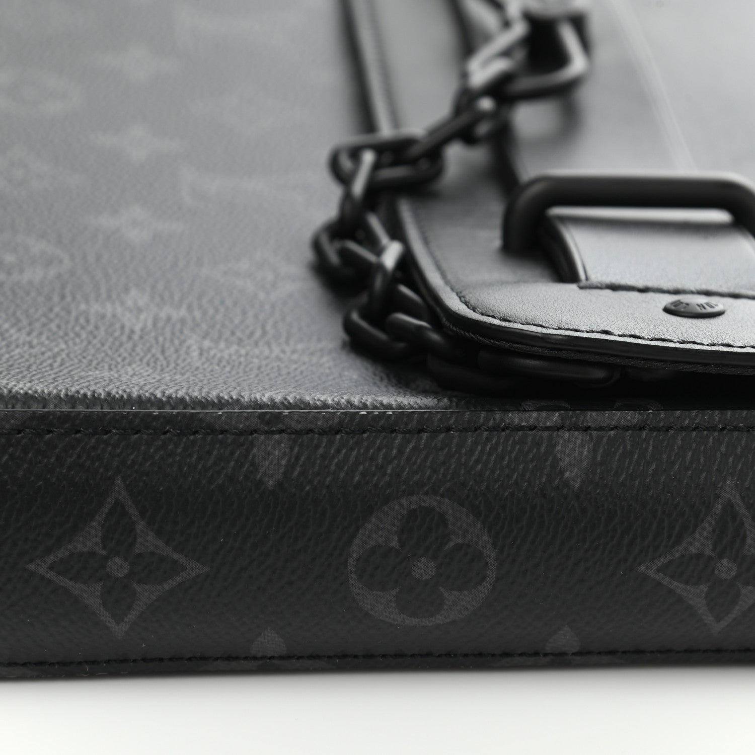 Louis Vuitton Monogram Eclipse Pochette Steamer 11 of 12